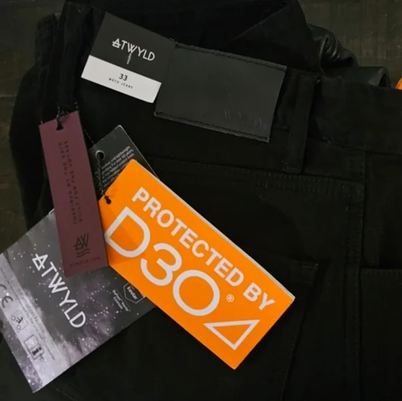 ATWYLD Shred Moto Jeans NWT With Armor
